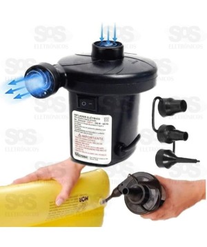 Bomba de Inflar e Esvaziar Elétrica B-max BT-AX106
