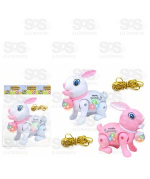 Coelho Divertido Com Luzes e Sons Toy King TK-AB8321