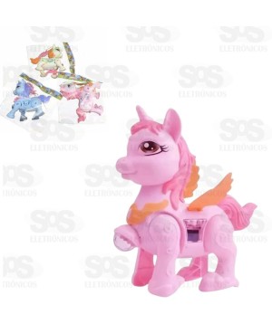 Ponei Encantado Com Luzes e Sons Toy King TK-AB9045