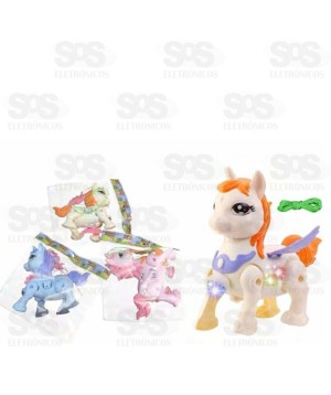 Ponei Encantado Com Luzes e Sons Toy King TK-AB9045