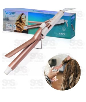 Modelador De Cachos de Cerâmica Profissional Bivolt Voyager V-578