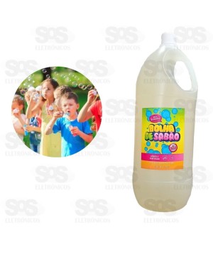 Líquido Perfumado Para Bolhas De Sabão Gigante 2 Litros Wow Toys 3006