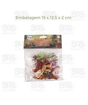 Conjunto Animais Selvagens Pica Pau PI3035