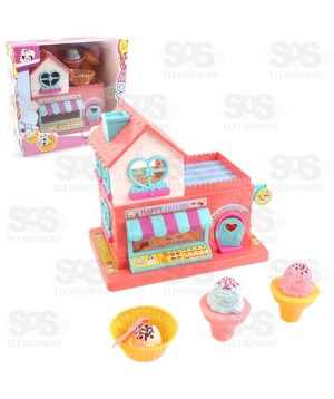 Casinha Sorvetinho Magico Peças Pica Pau 4307