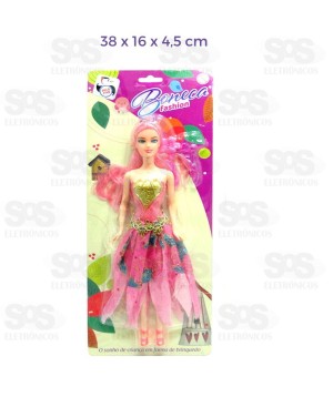 Boneca Fadinha Fashion Pica Pau PI3037