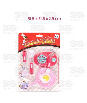 Kit Cozinha Chic 6 Peças Pica Pau 4102