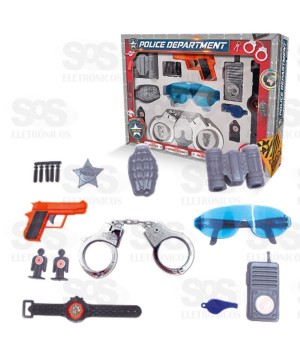 Kit Departamento de Policia Pica pau 620