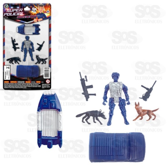 Kit Policia de Busca Pica pau 820