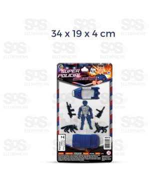 Kit Policia de Busca Pica pau 820