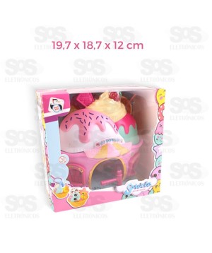 Casinha de Sorvete Com Sorvete Divertido Pica Pau 4306