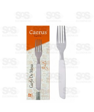 Kit Garfo De Mesa Bali 12 Unidades Branco CRS-2651