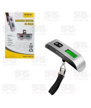 Balança Digital De Mala Capacidade Até 50Kg B-Max BM-A09
