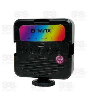Iluminador Luz De Preenchimento 7W RGB B-Max BM-L23