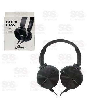 Fone De Ouvido Extra Bass Com Microfone Cores Sortidas KTS F-450