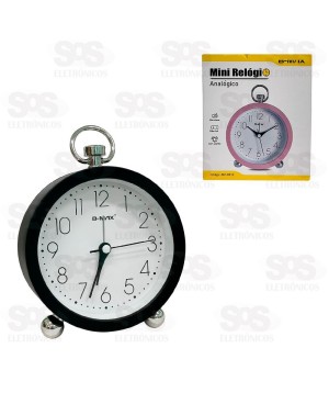 Relógio Analógico Com Despertador B-Max BM-R812