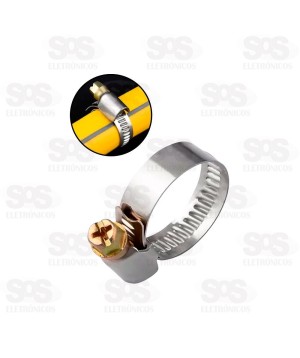 Abraçadeira Metálica 8x12MM 50 Unidades TroyaTools TRY-0097