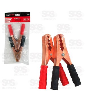 Garra Jacaré Para Cabo De Bateria 300A TroyaTools TRY-0017