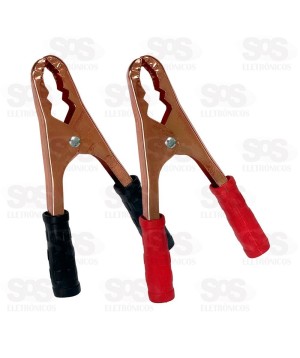 Garra Jacaré Para Cabo De Bateria 500A TroyaTools TRY-0018