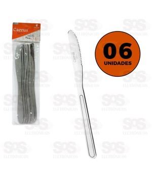 Kit Facas De Mesa Dubai 6 Unidades CRS-2608