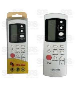 Controle Remoto Para Ar Condicionado Philco FBG-9022