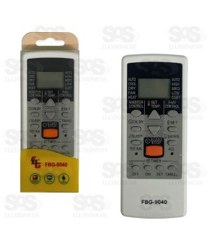 Controle Remoto Para Ar Condicionado Fujitsu FBG-9040