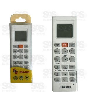 Controle Remoto Para Ar Condicionado LG FBG-9103