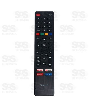 Controle Remoto Smart Multilaser Conversor FBG-9147