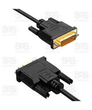 Cabo DVI Para DVI 1.8 Metros It-Blue LE-6635