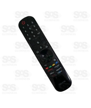 Controle Remoto LG Smart Netflix/Disney/Prime FBG-9166