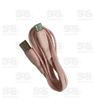 Cabo De Carregamento Type C Achatado Kaidi KD-16C