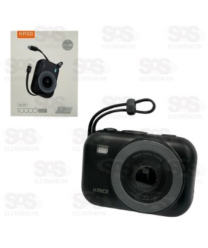 Carga Extra 10000mAh Por Indução Kaidi KD-999