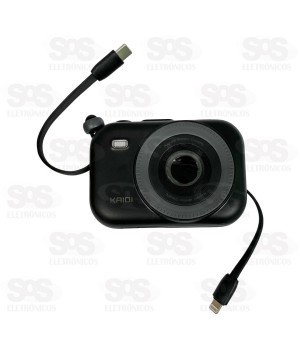 Carga Extra 10000mAh Por Indução Kaidi KD-999