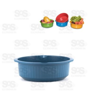 Bacia Canelada Color 26cm 3,2L Cores Varias 166