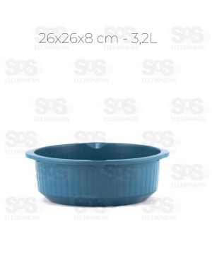 Bacia Canelada Color 26cm 3,2L Cores Varias 166