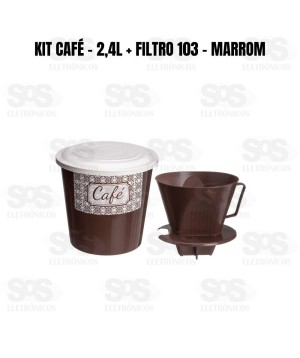 Kit Café Com Porta Filtro Plasmarc 289