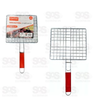 Grelha Para Churrasco 23x21CM Caerus CRS-2313