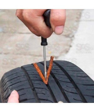 Kit Reparo Para Pneus Sem Câmara TroyaTools TRY-0039