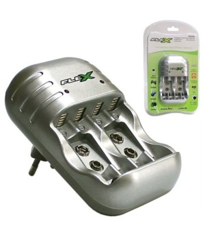 Carregador para Baterias Extra Rápido Flex FX-C03