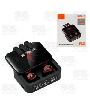 Fone De Ouvido Bluetooth Com Power Bank Altomex M88 Plus