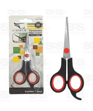 Tesoura Multiuso Aço Inox 5.5/14cm Caerus crs-7100
