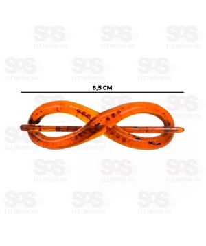Prendedor De Cabelo Infinito 3 Unidades Santa Clara 3587