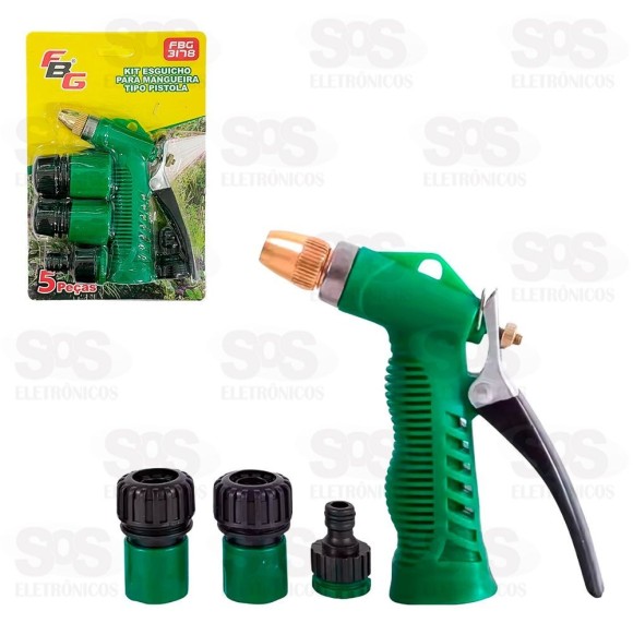 Kit Esguicho Para Mangueira Pistola FBG 3178