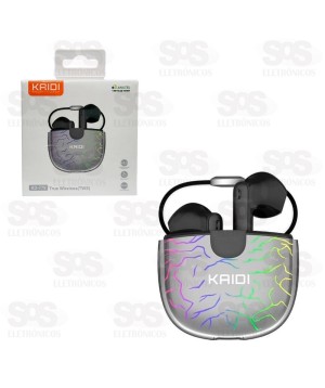 Fone De Ouvido Sem Fio Bluetooth IPX4 Kaidi KD-779