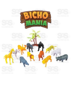 Bicho Mania Com 13 Peças Polibrinq 2312
