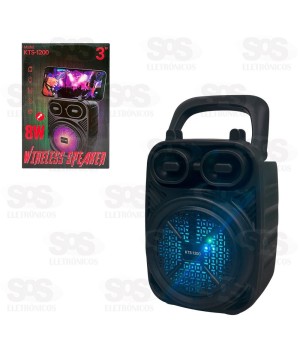 Caixa De Som 8W Com Suporte De Celular KTS-1200