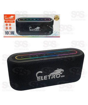 Caixa De Som 100W Resistente À Água Eletromex EL-1086