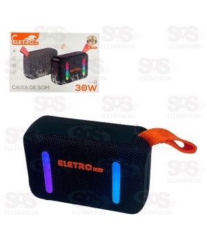 Caixa De Som 30W Proteção IPX4 Eletromex EL-1105
