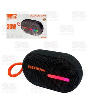 Caixa De Som 30W Proteção IPX4 Eletromex EL-1102