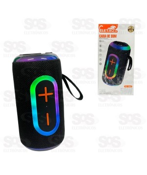 Caixa De Som 50W Proteção IPX5 Eletromex EL-1112