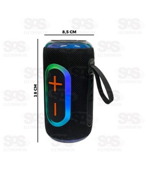 Caixa De Som 50W Proteção IPX5 Eletromex EL-1112